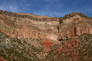 Bandelier Tuff above Permian Rocks 9